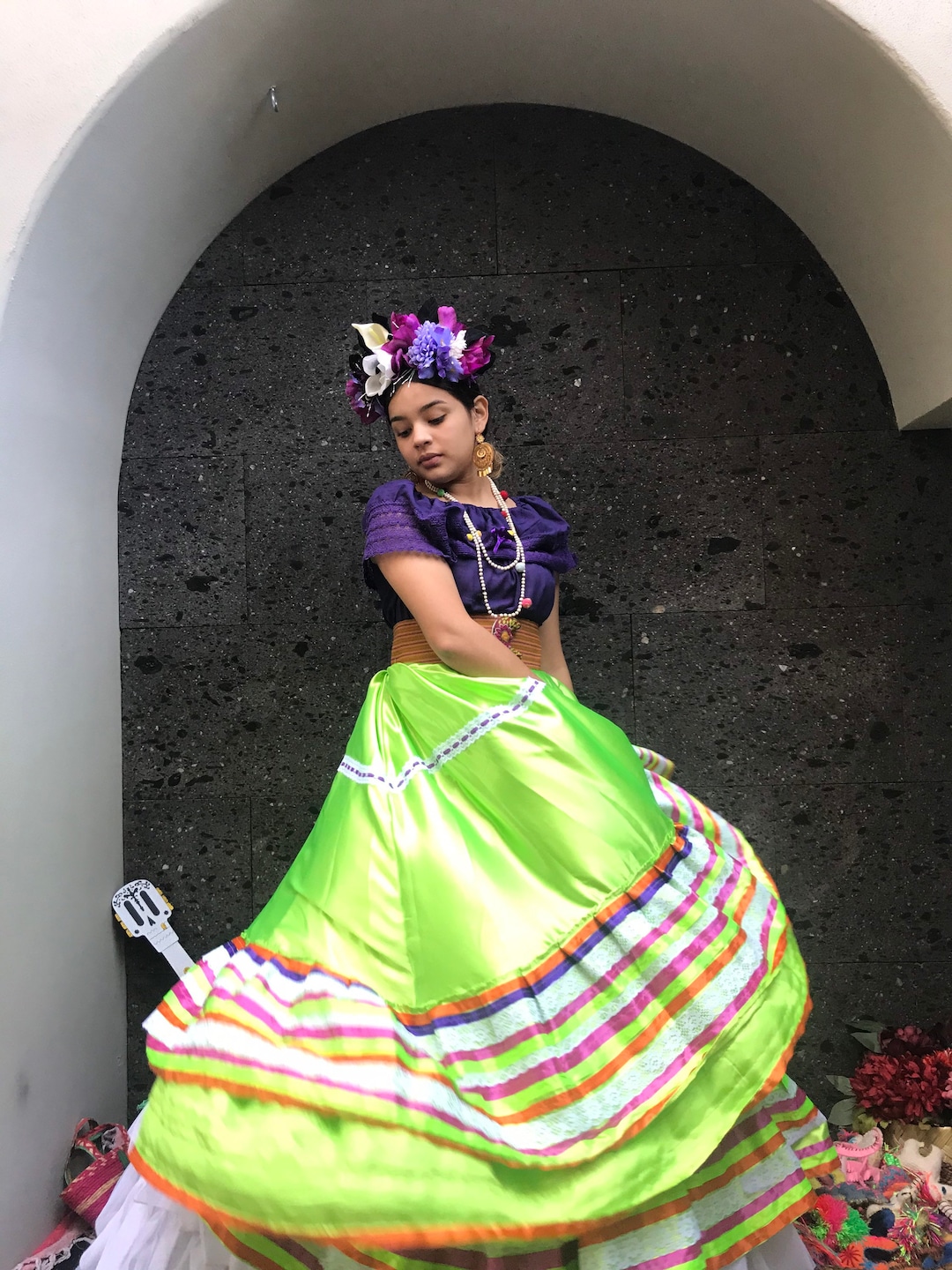 Green Mexican Baja Women's Skirt