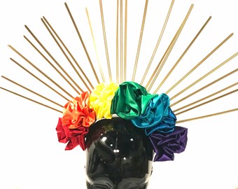 Day of the dead head band catrina Frida inspired kids 5 de mayo flower crown mexican fiesta