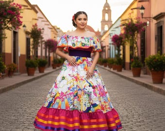 手作りのメキシカンドレス：ボヘミアンココをテーマにしたパーティー