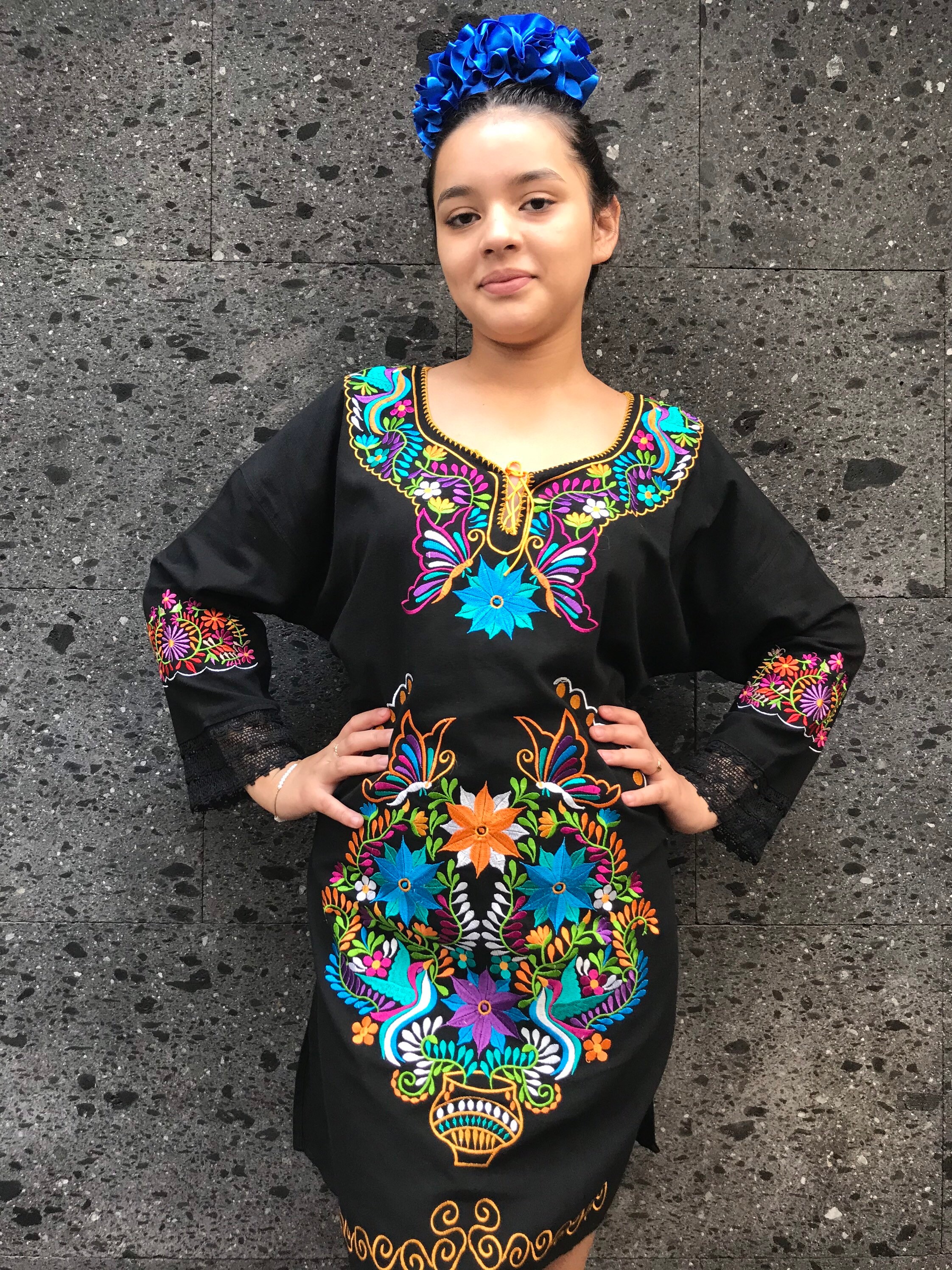 green emerald velvet dress Mexican off the shoulder mini dress main image 0