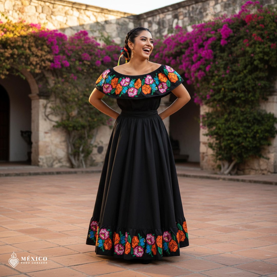 sachin and babi light blue dress Where to Buy Traditional Mexican Dresses Online main image 1