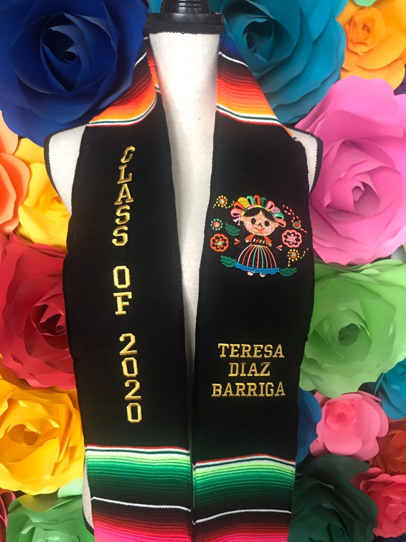 Graduation class of 2021 Sarape Zarape School logo  