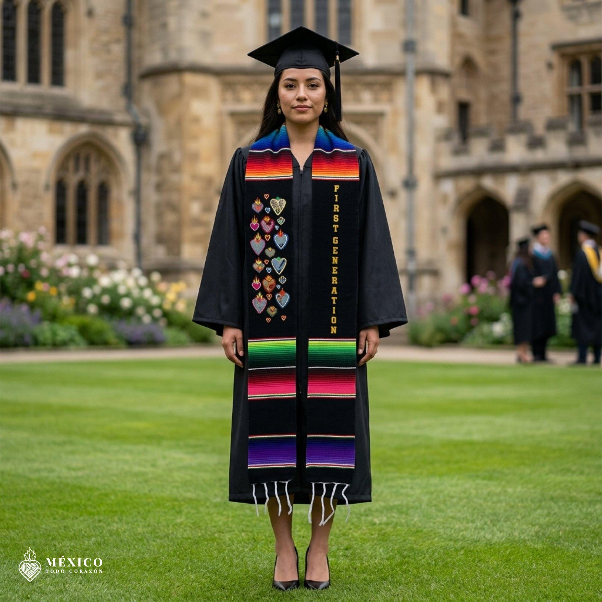 mexican graduation dress Custom Stole USAPROMO-SEPT26