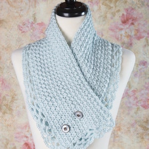 Crochet neckwarmer scarf,  Gift for her