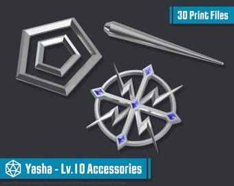 3D Files | Yasha Lv. 10 Accessories