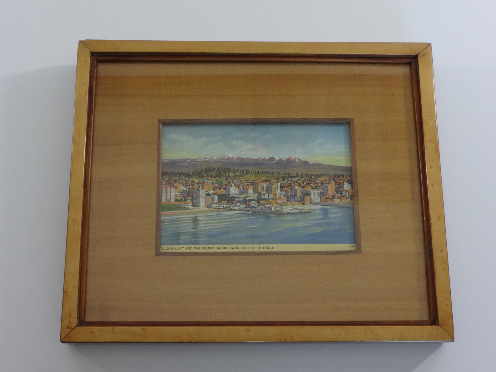 Framed Postcard Art Postcard Art Framed Travel Art Travel Etsy