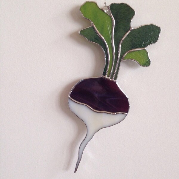 Vegetables in stained glass