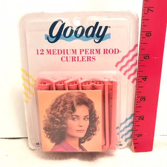 Vintage Sealed Medium Size Perm Rod Hair Curlers Etsy
