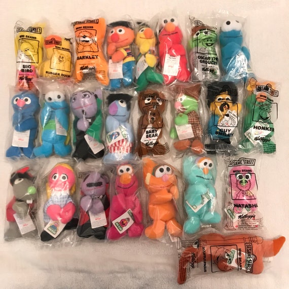 small sesame street plush toys