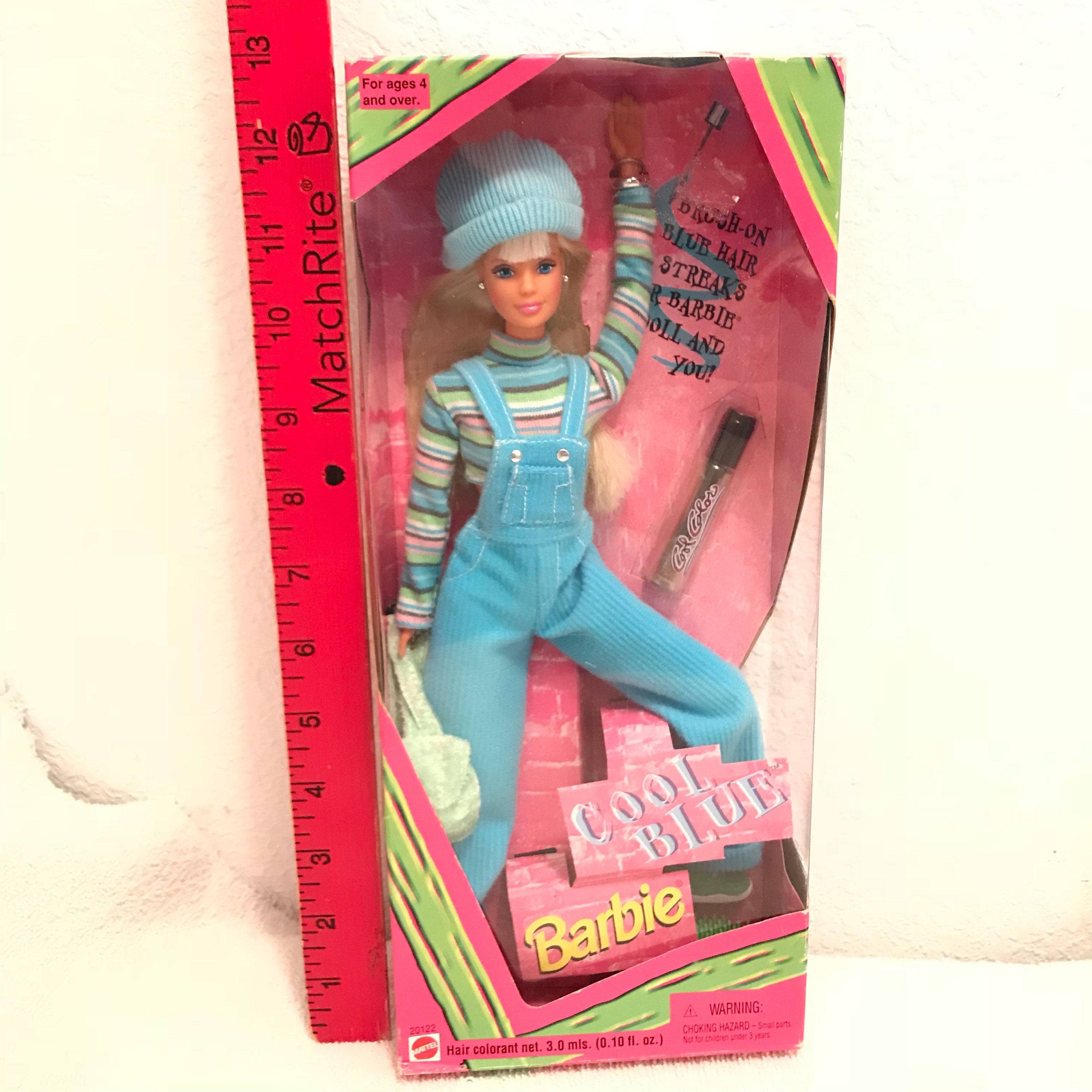 cool blue barbie doll