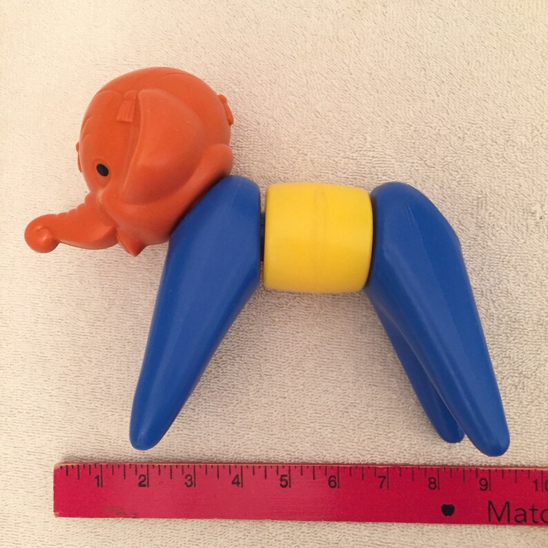 Vintage Tupperware Tupper Toys Zoo It Yourself Zoo Elephant | Etsy