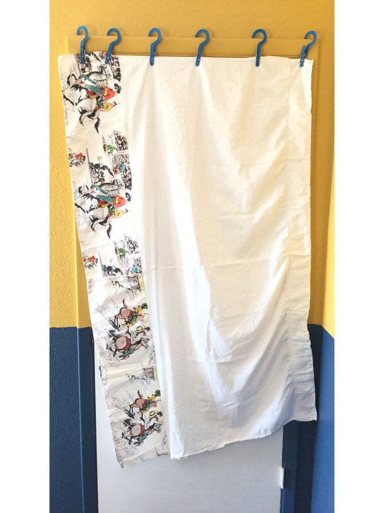 Set Of 2 Vintage The Lone Ranger And Tonto Curtains