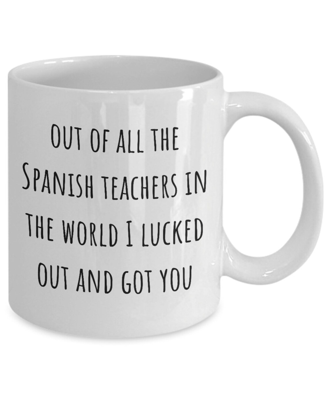 Spanish teacher gifts from student parent principal staff Out Etsy