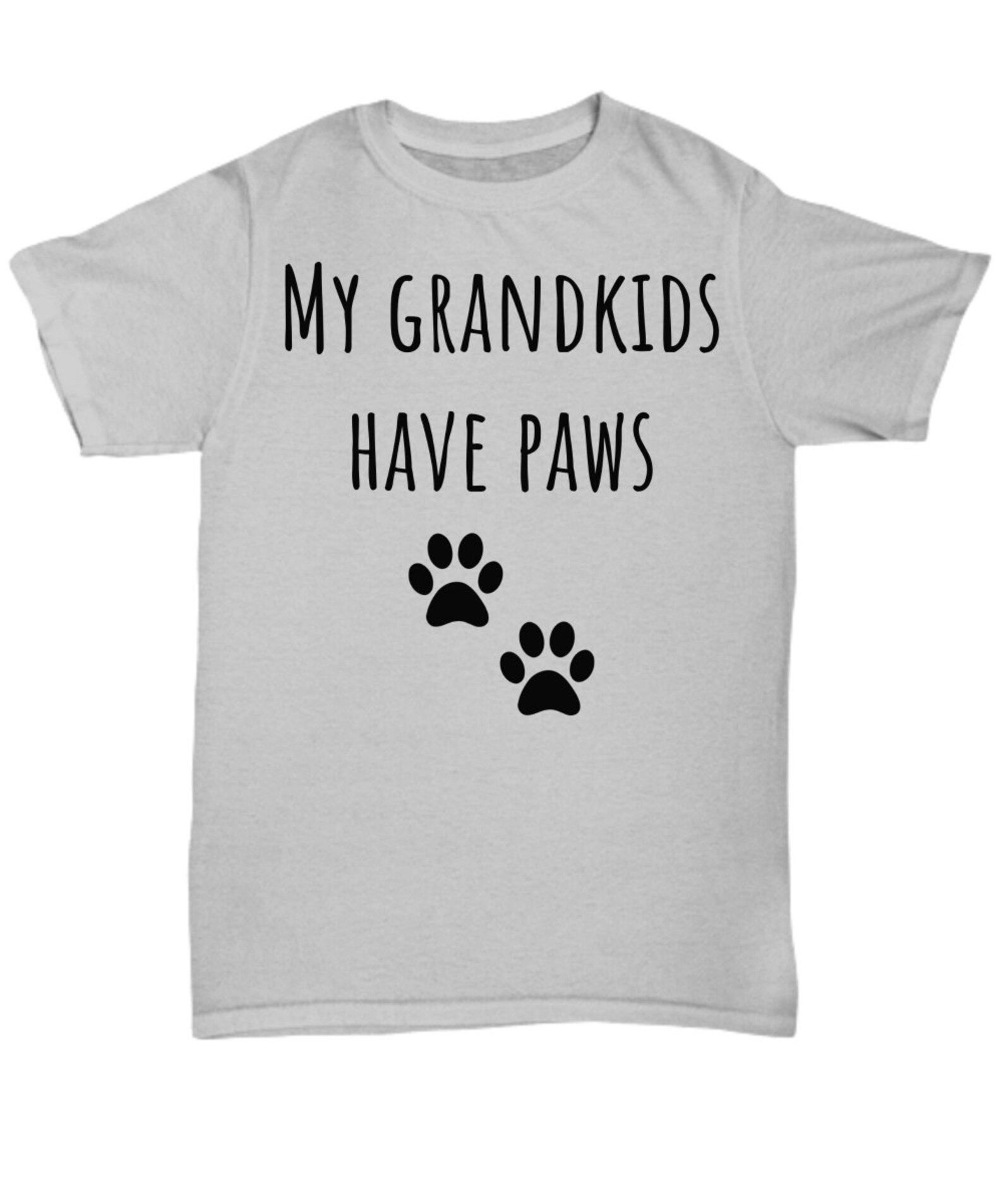 Dog Grandma Shirt My Grandkids Have Paws Unisex Tshirt for Etsy