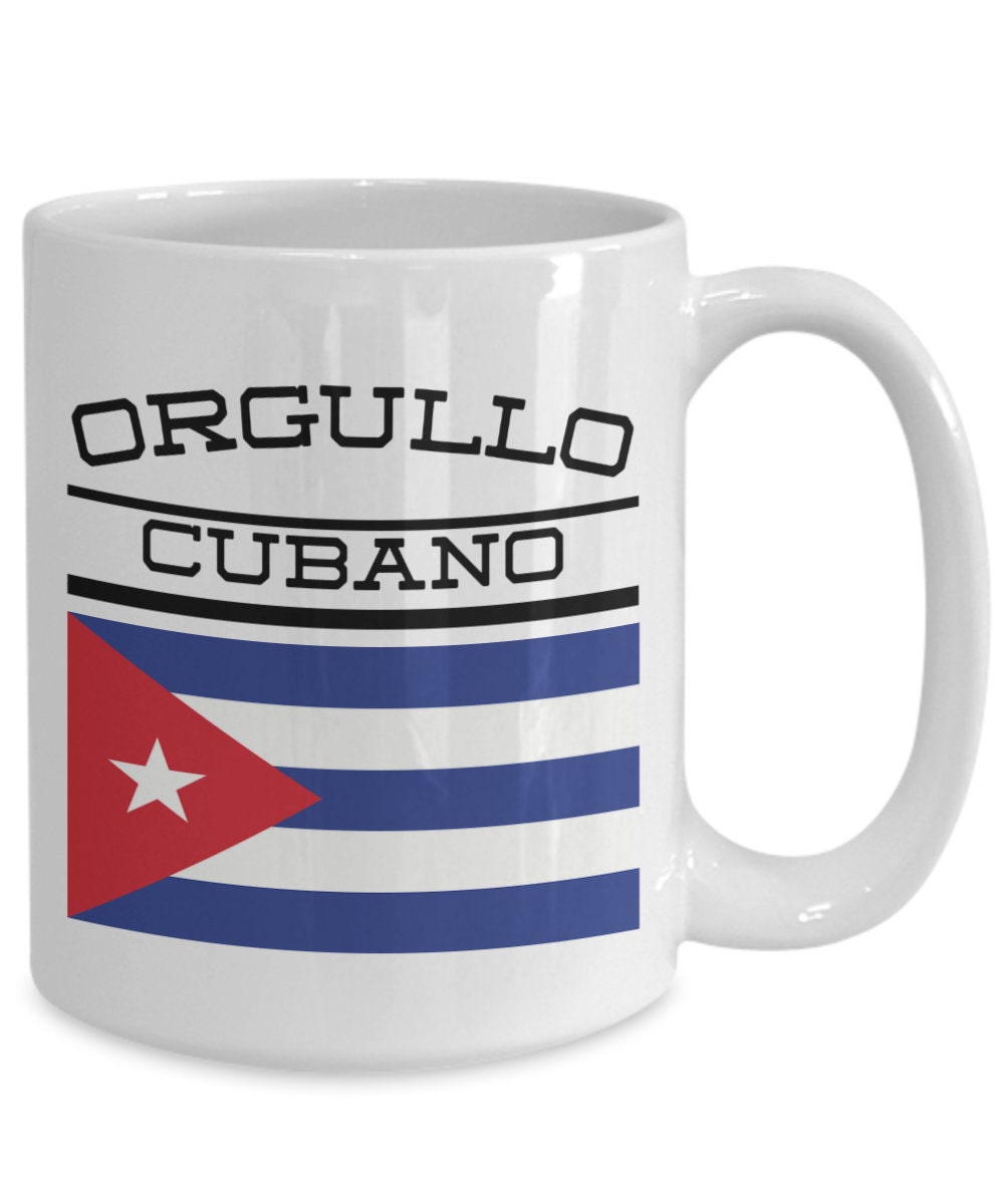 Pero Primero Cafecito Cuban Coffee Mug with Color Inside, Cuban Flag C –  Vice City Tees