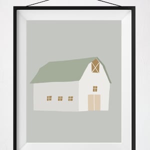 Digital Home Print, Floral Print, Home Art, Home Print, Kids Room Print, House Illustration, Playroom Art