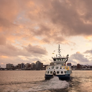Halifax Nova Scotia | Halifax Ferry | Halifax Skyline Digital Download | Halifax Wall Decor Digital | East Coast Photography