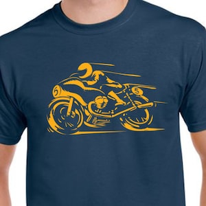 Men&#39;s BMW Airhead race bike shirt cafe racer beemer r90s r100rs