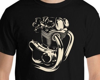 British engine T-Shirt vintage motorcycle motor