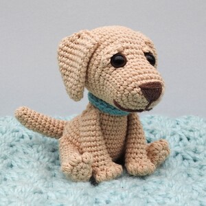 Labrador Dog Amigurumi Crochet Pattern Labrador Retriever Puppy 画像 3