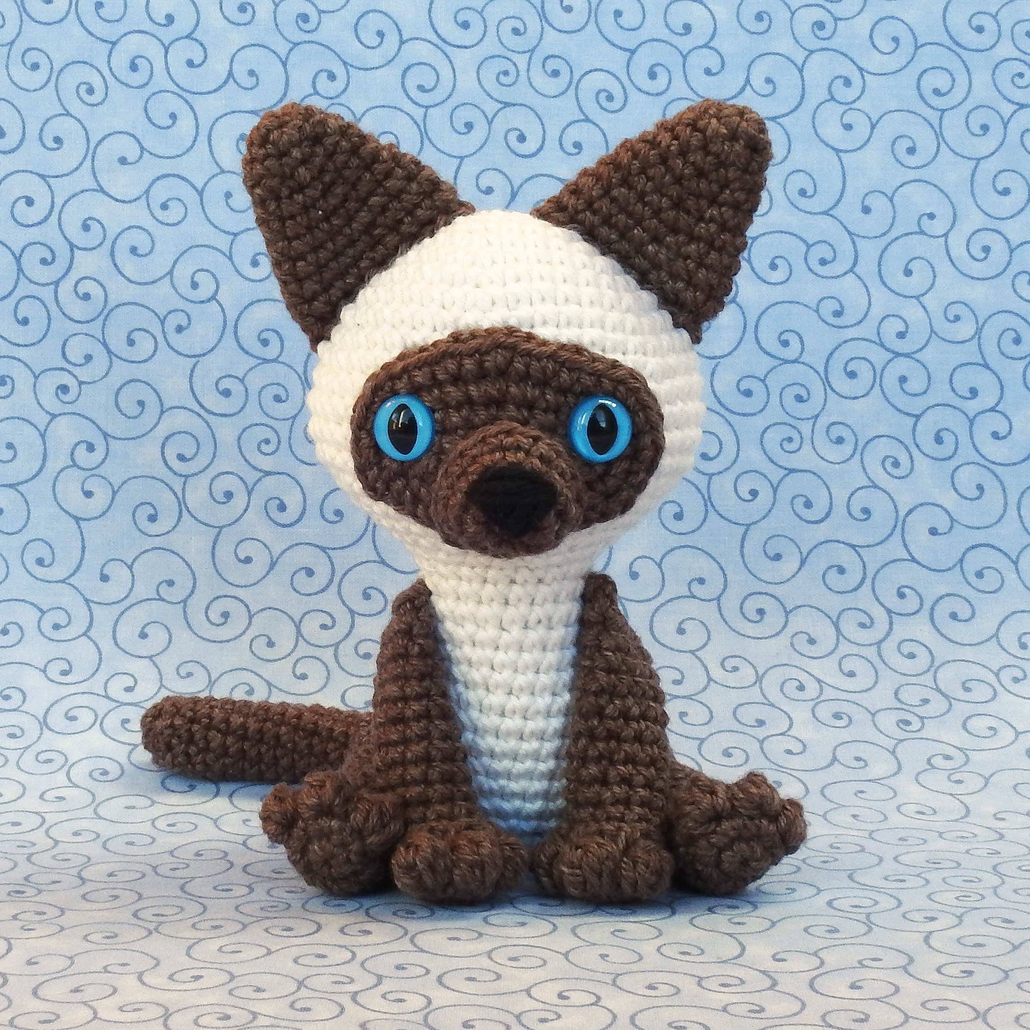 Siamese Cat Amigurumi Crochet Pattern Etsy Finland