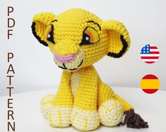Lion Cub Amigurumi Crochet Pattern