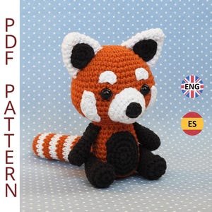 Red Panda Amigurumi Crochet Pattern