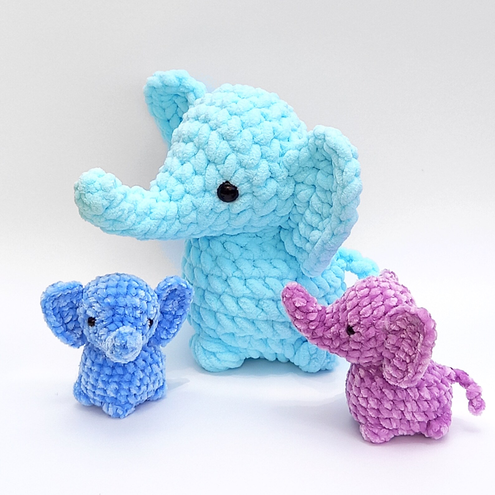 Low Sew Elephant Amigurumi Crochet Pattern - Etsy