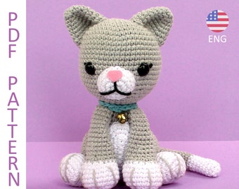 Cat Amigurumi Crochet Pattern