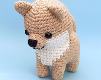 Pomeranian Amigurumi Dog Crochet Pattern