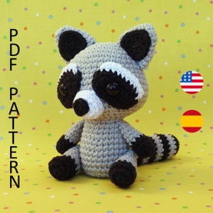 Raccoon Amigurumi Crochet Pattern