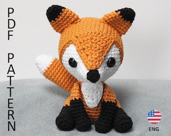 Fox Amigurumi Crochet Pattern