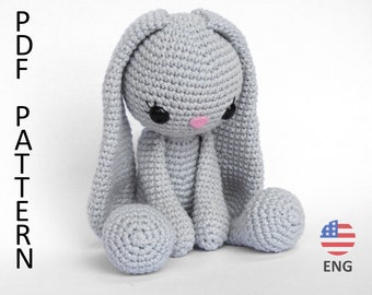 Bunny Rabbit Amigurumi Crochet Pattern