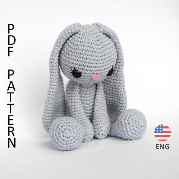 Modèle de crochet amigurumi lapin lapin