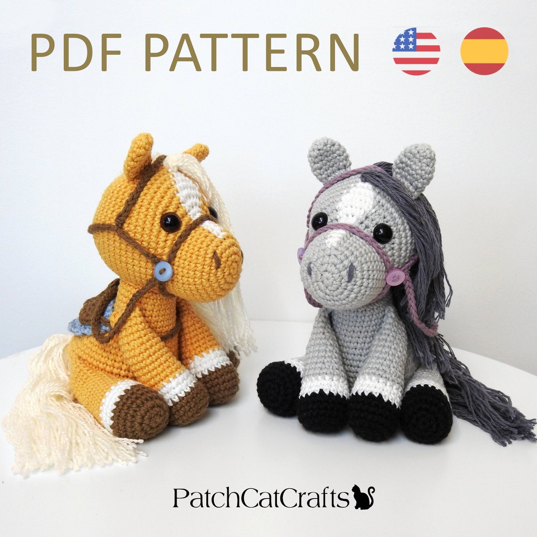 専用⭐馬のあみぐるみ alize AngoraGold(アンゴラゴールド)で編む あみぐるみ親子馬