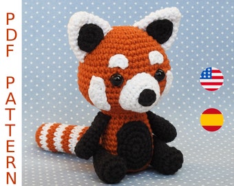 Red Panda Amigurumi Crochet Pattern