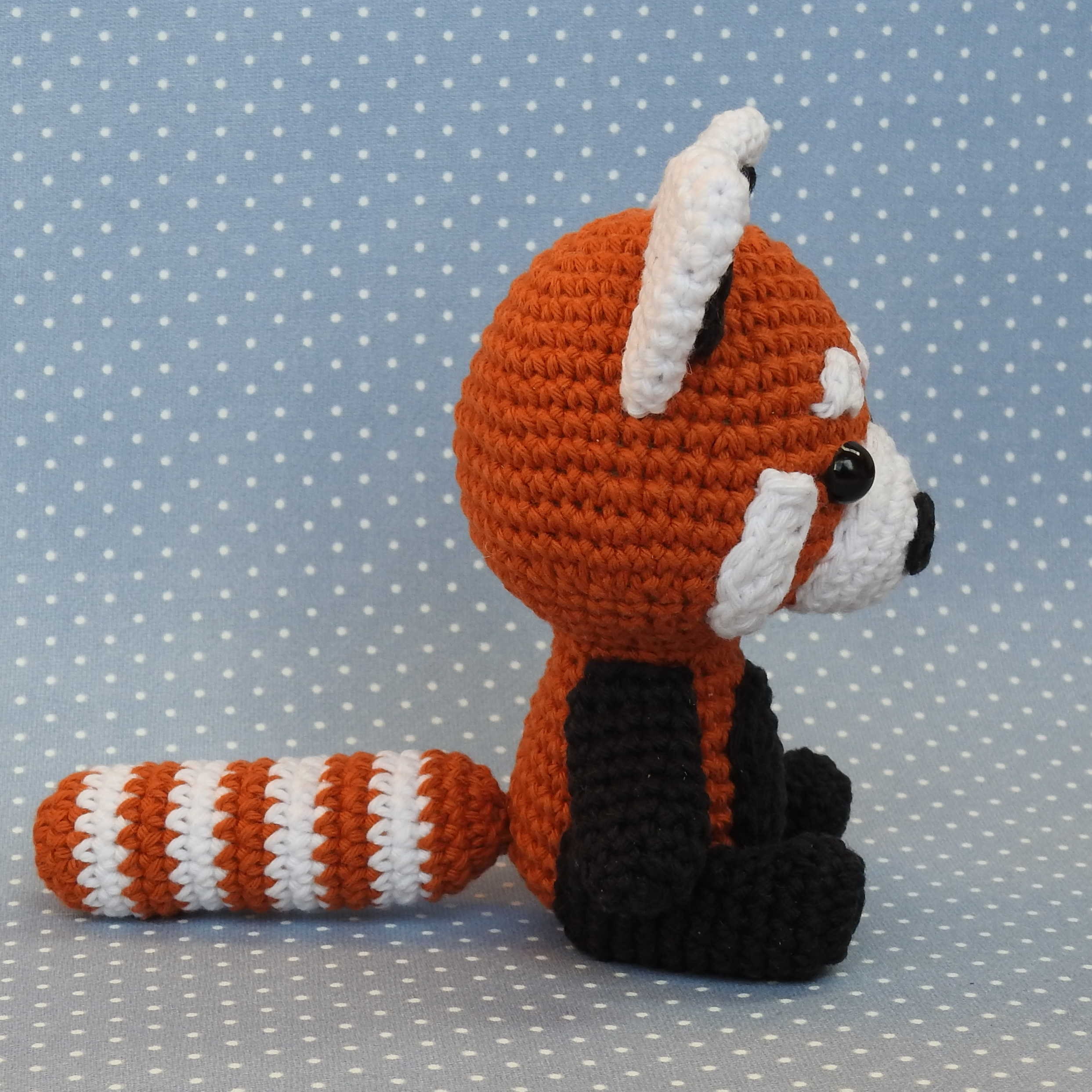 Red Panda Amigurumi Crochet Pattern Etsy