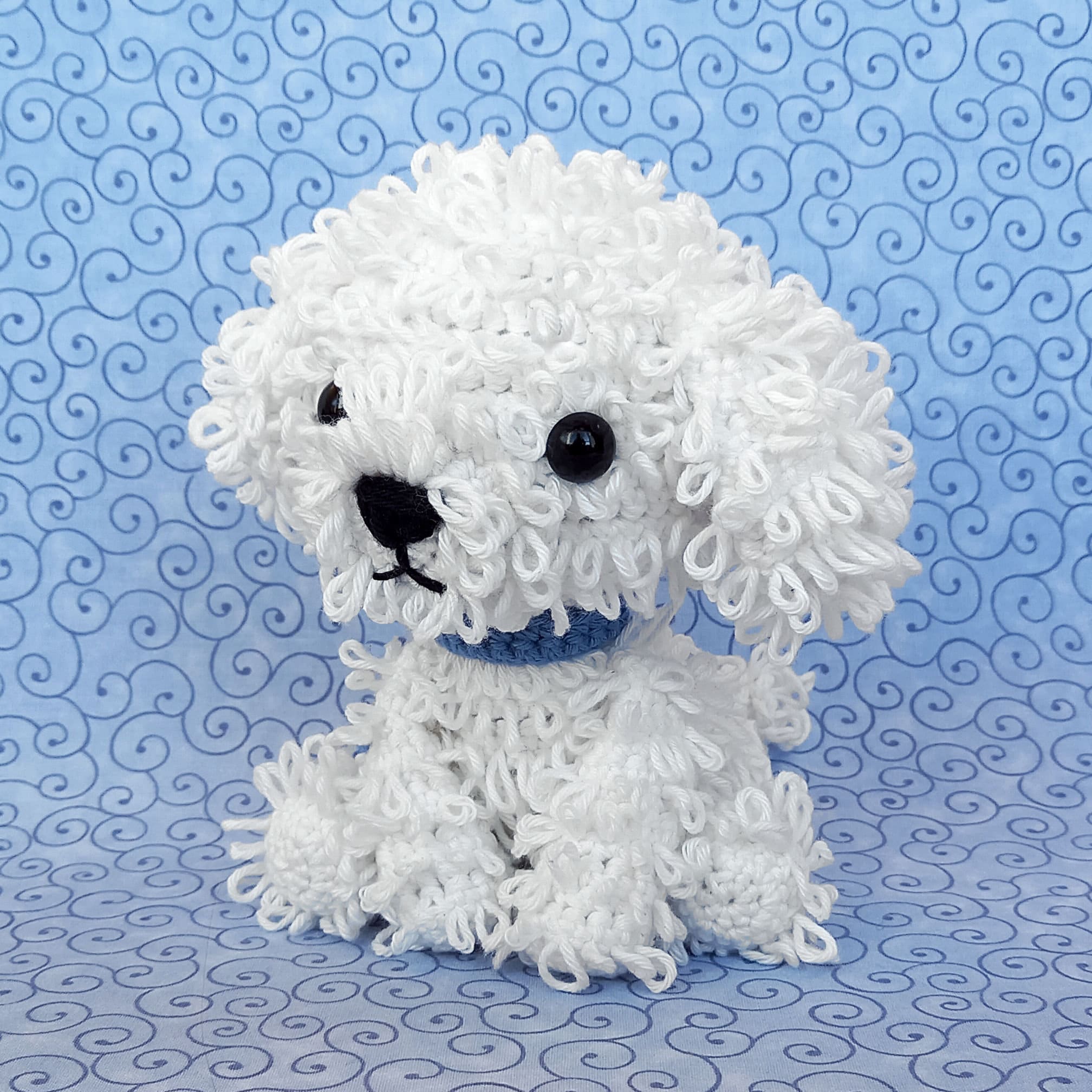 ビションフリーゼ マルチーズ犬のあみぐるみかぎ針編みパターン - Etsy