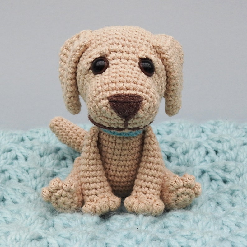 Labrador Dog Amigurumi Crochet Pattern Labrador Retriever Puppy image 2