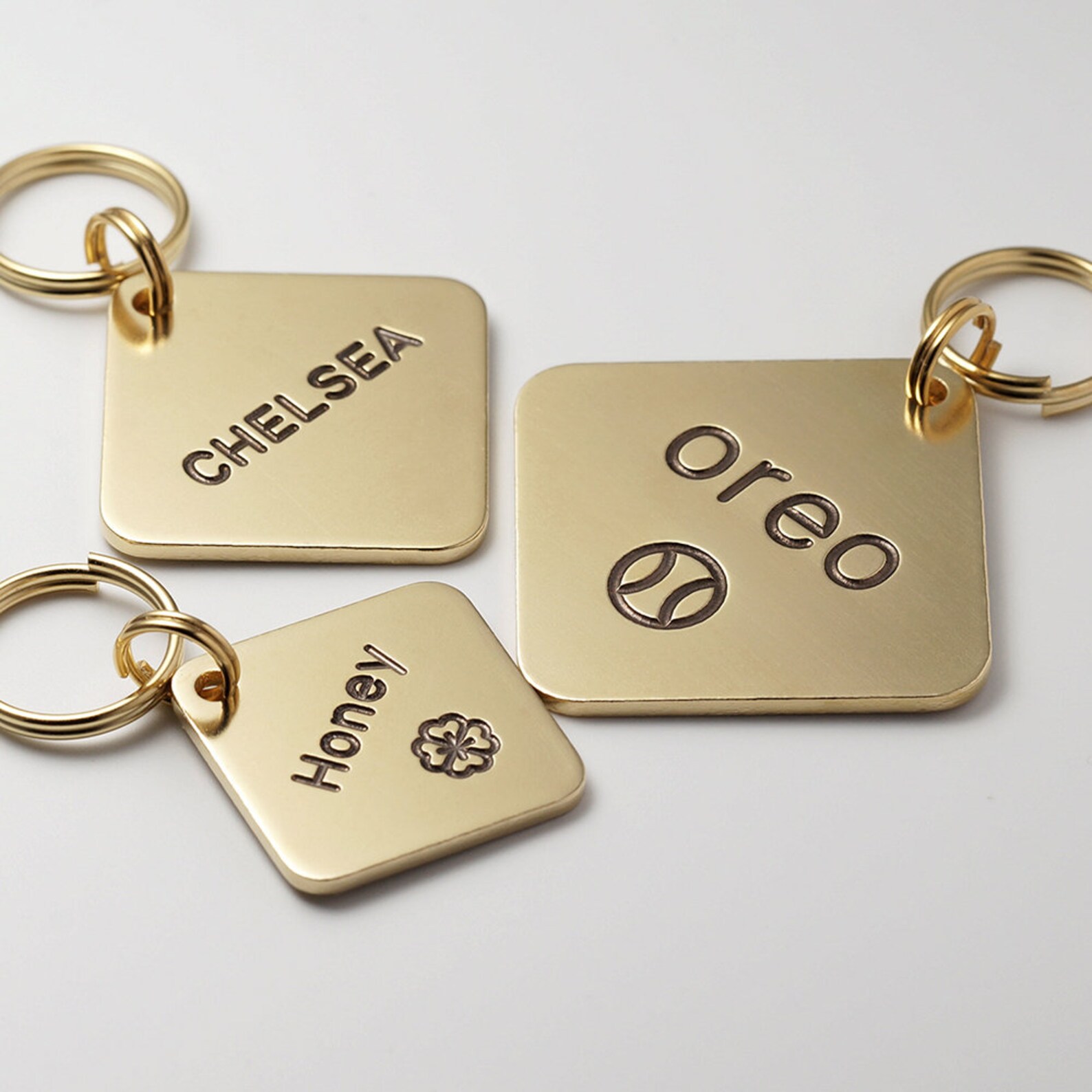 Diamond Dog Tag