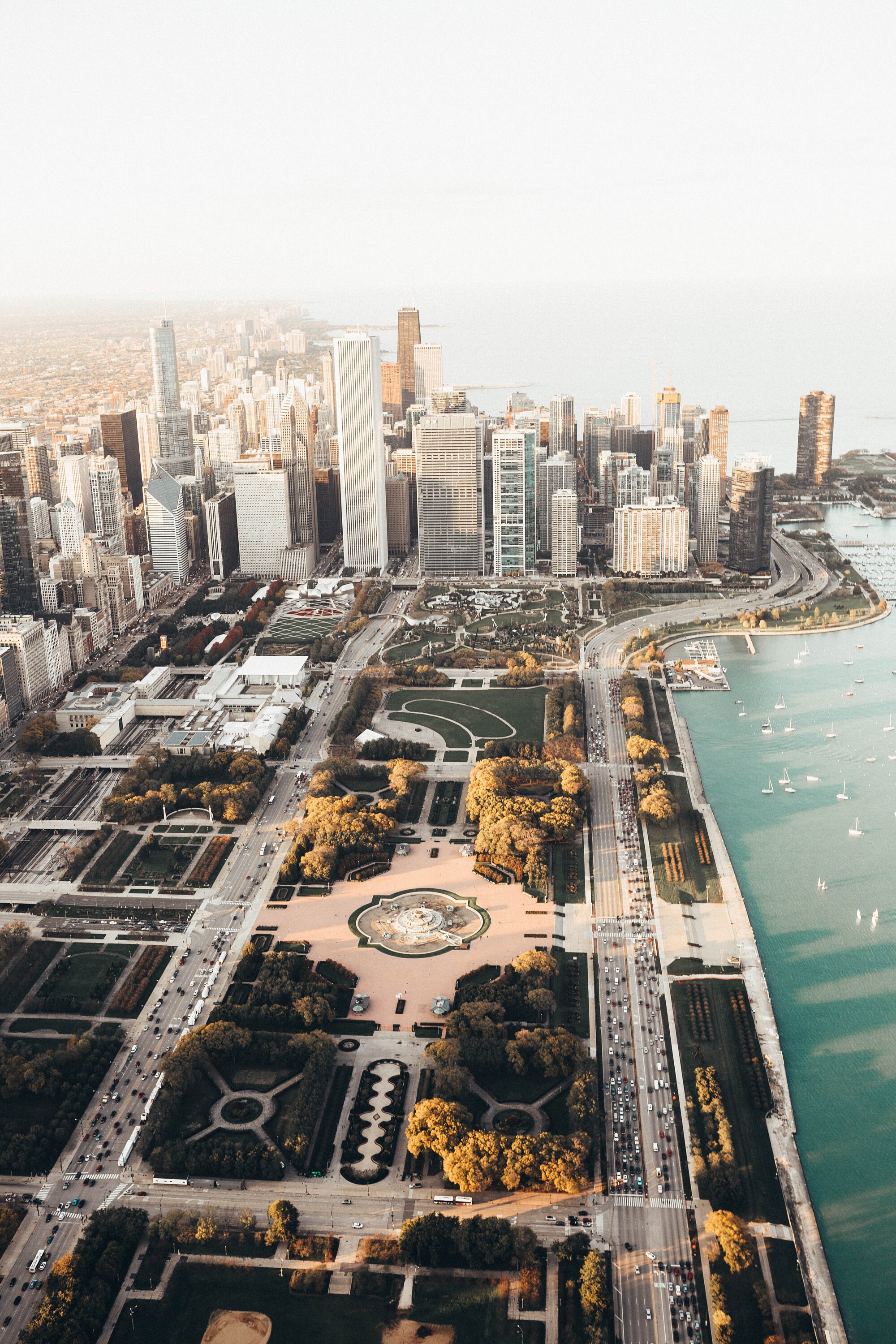 Aerial Chicago - Etsy