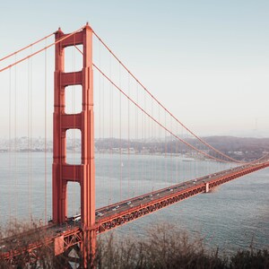 San Francisco Golden Gate Bridge Print Image