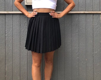 Vintage Antonette SkirtVintage Pleated SkirtFranz Haushoffer SkirtSecretary SkirtMidi Pleated SkirtOffice Outfit1980s Skirt
