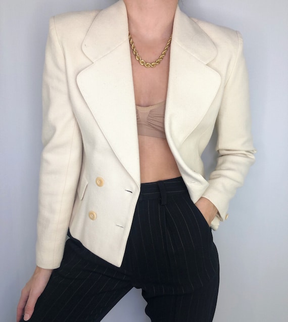 Vintage 90’s cropped blazer Jacket