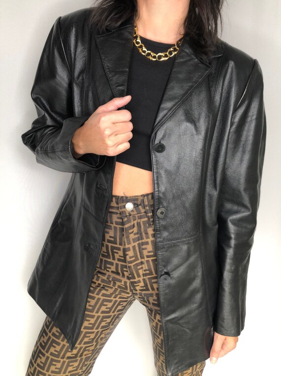 Vintage 90’s Danier leather jacket S