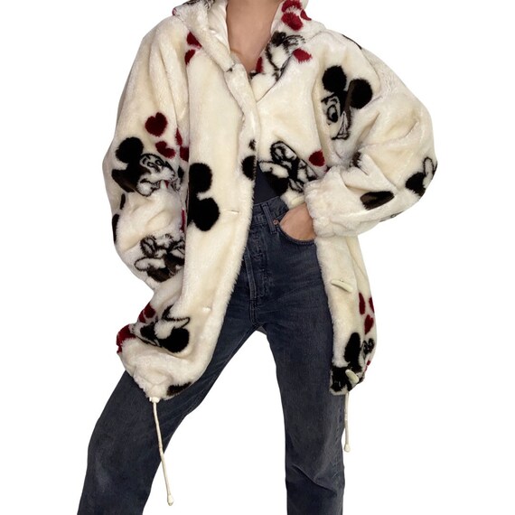 mickey mouse fur coat