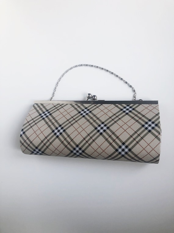 Vintage 90's Plaid Handbag Purse