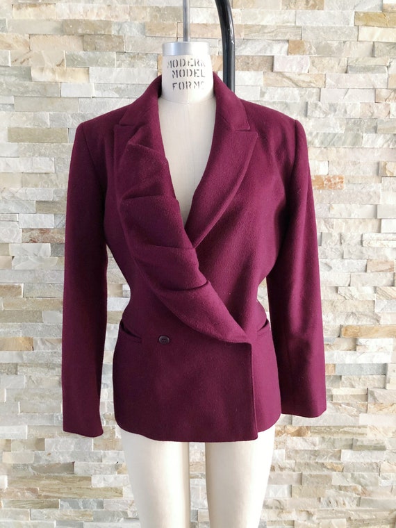 Vintage 80’s Claude Montana blazer Made in Paris 4