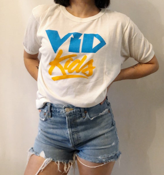 Vintage 80's Penmans Vid Kids video game tshirt XL