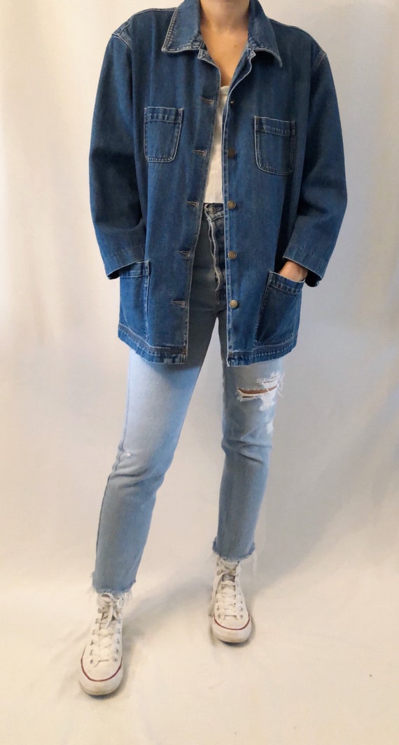 Vintage 90’s Gap workwear denim jacket L